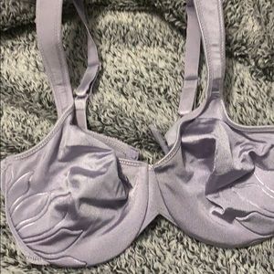 Bali lavender bra underwire 34D padded straps